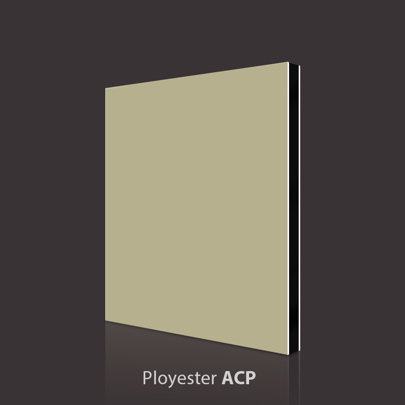 Champagne Gold PVDF alumínium kompozit panel